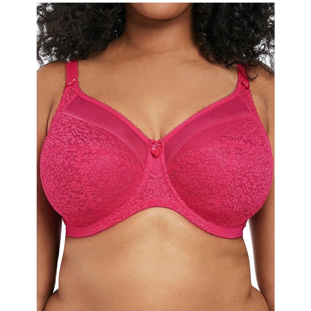 Elegant Lace Full-Coverage Bra -